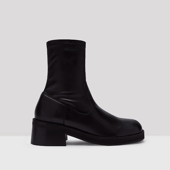 Miista Shoes - Miista Oliana Black Leather Boots